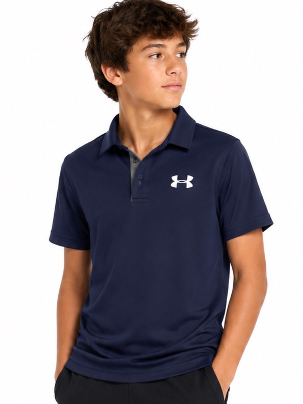 Under Armour Men’s Navy Athletic Polo Shirt